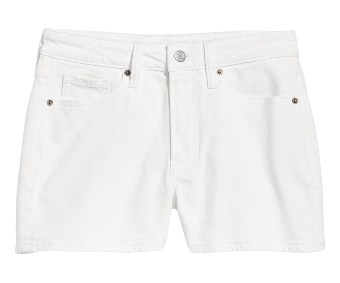 High-Waisted OG Jean Shorts -- 3-inch inseam